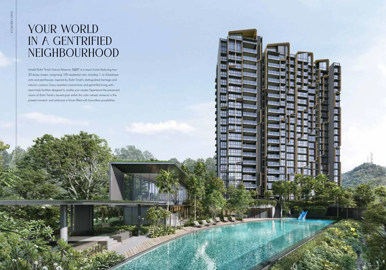 8@BT · Development and pool · artist’s impression