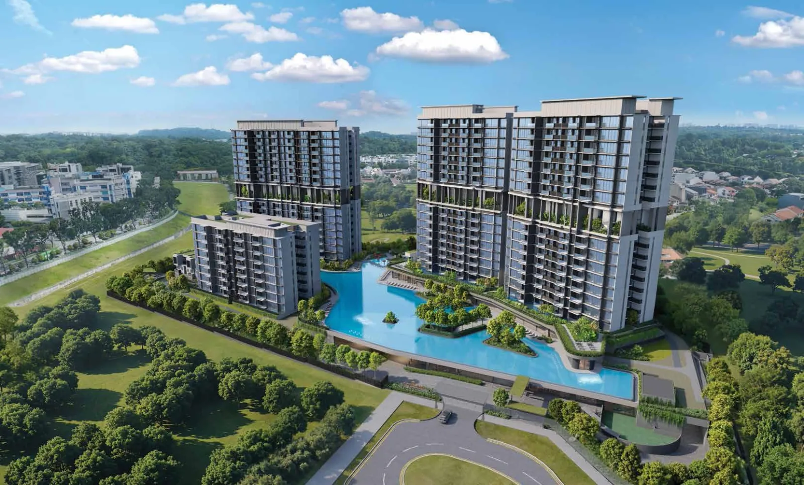Lentor Gardens Residences · Development exterior · artist’s impression