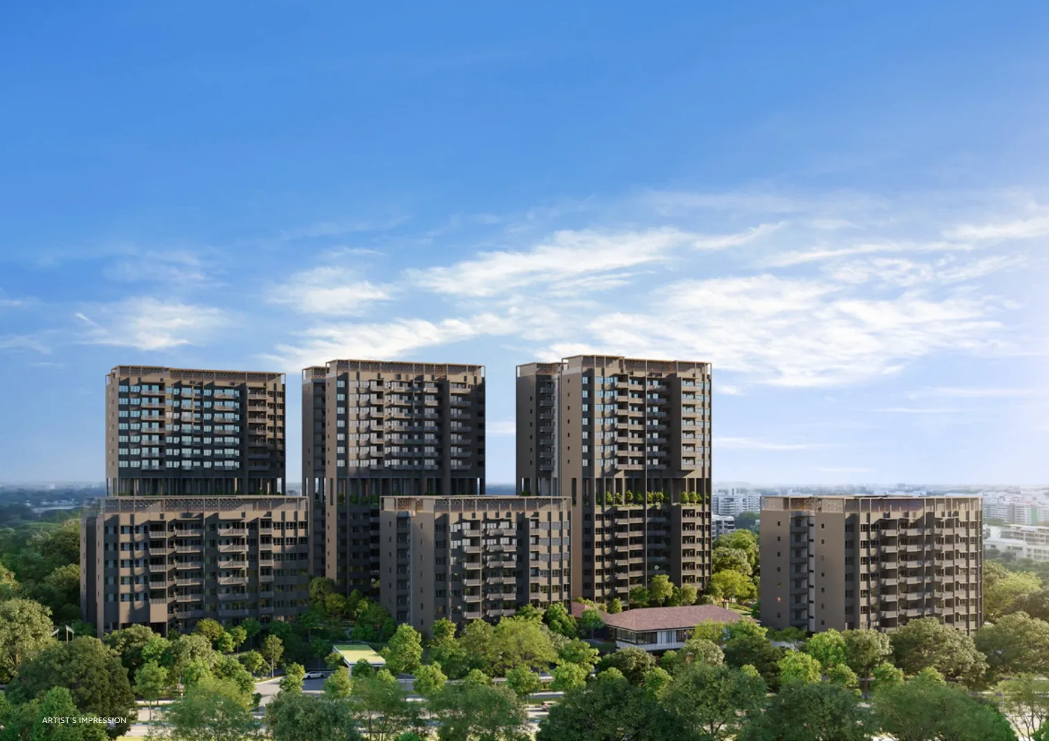 Lentor Mansion · Development overview · artist’s impression