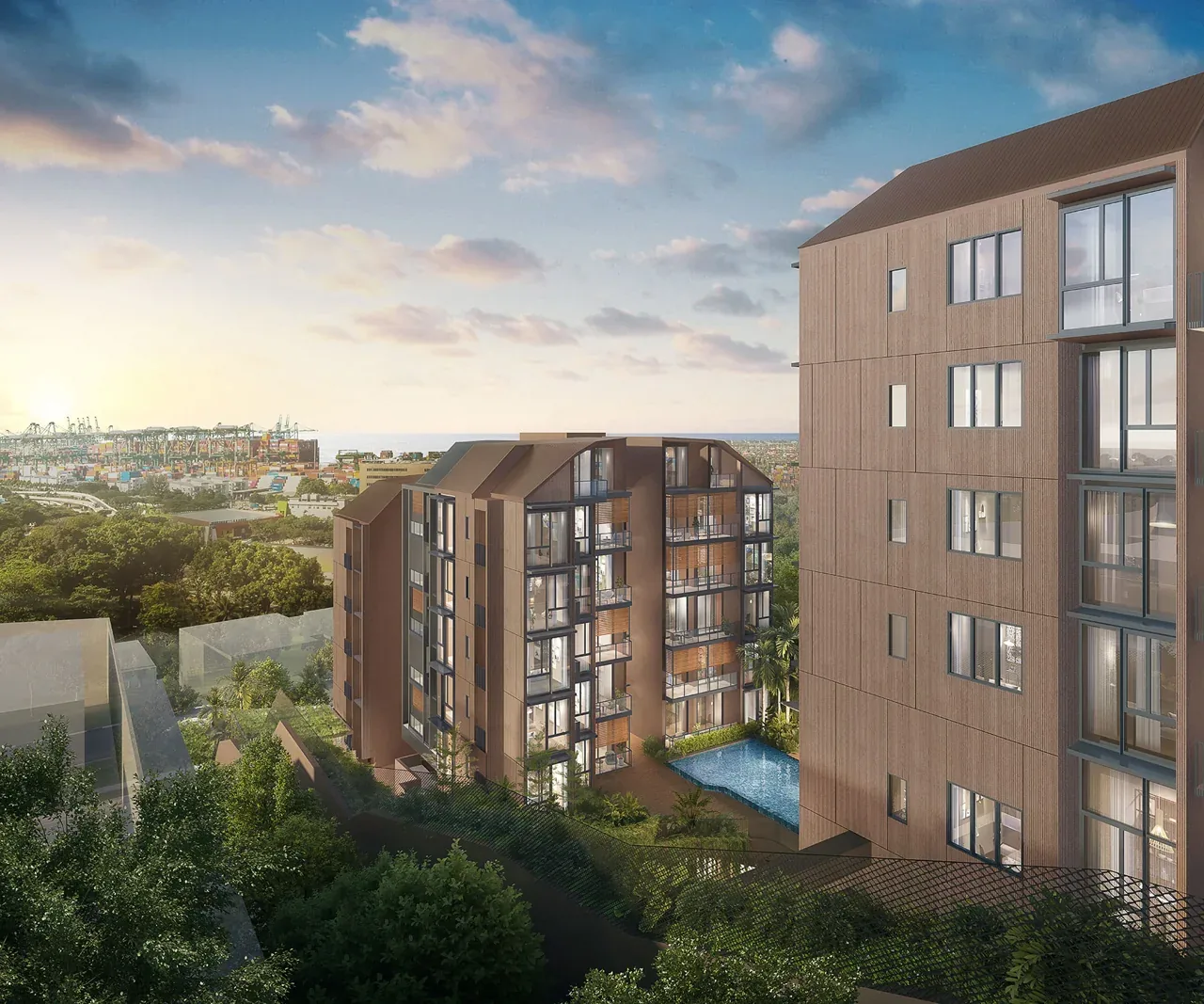 The Hillshore · Definitive suburban living perched at new levels