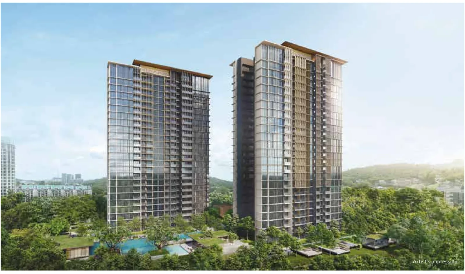 The Myst · Development exterior · artist’s impression