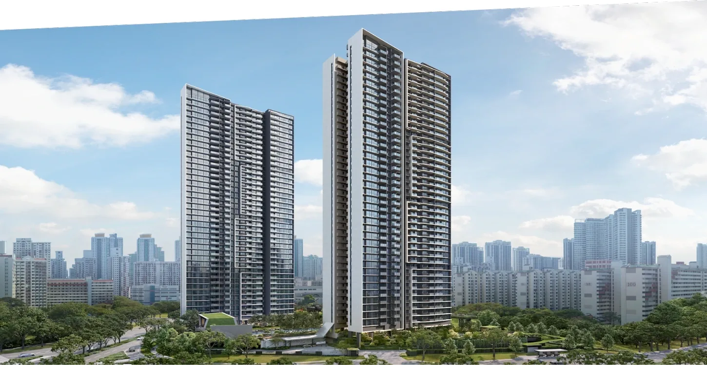 The Orie · Twin towers · artist’s impression