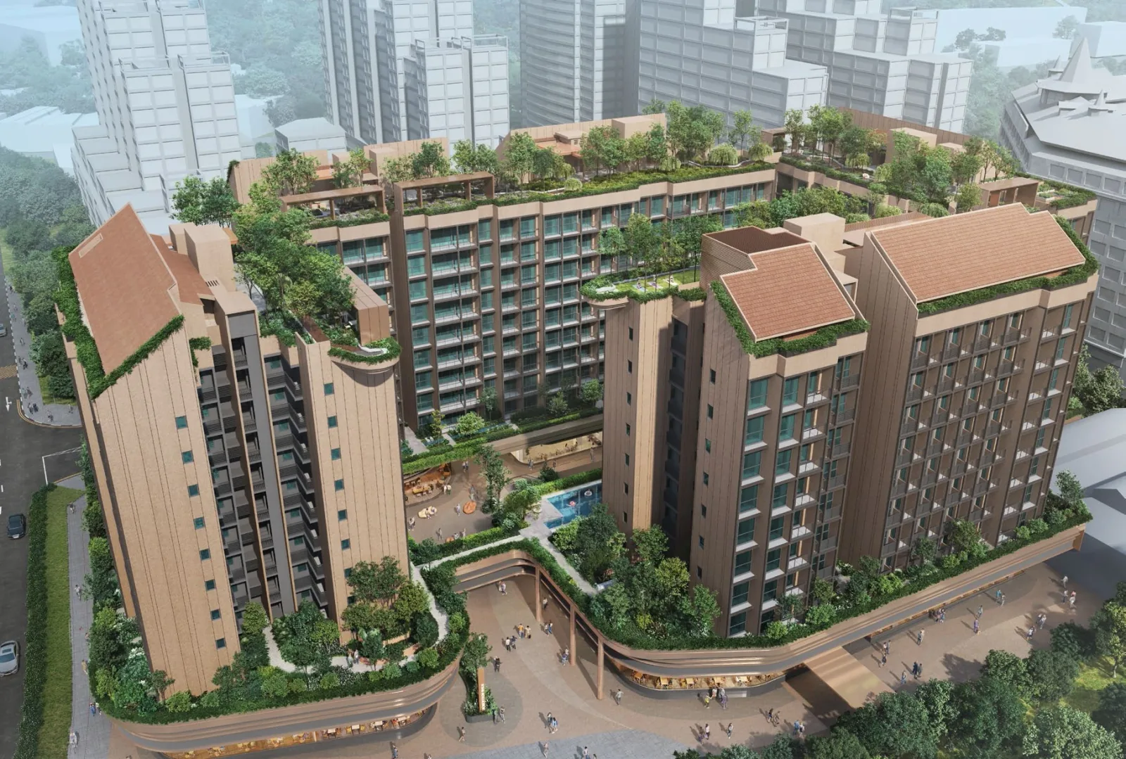 The Robertson Opus · Development overview · artist’s impression